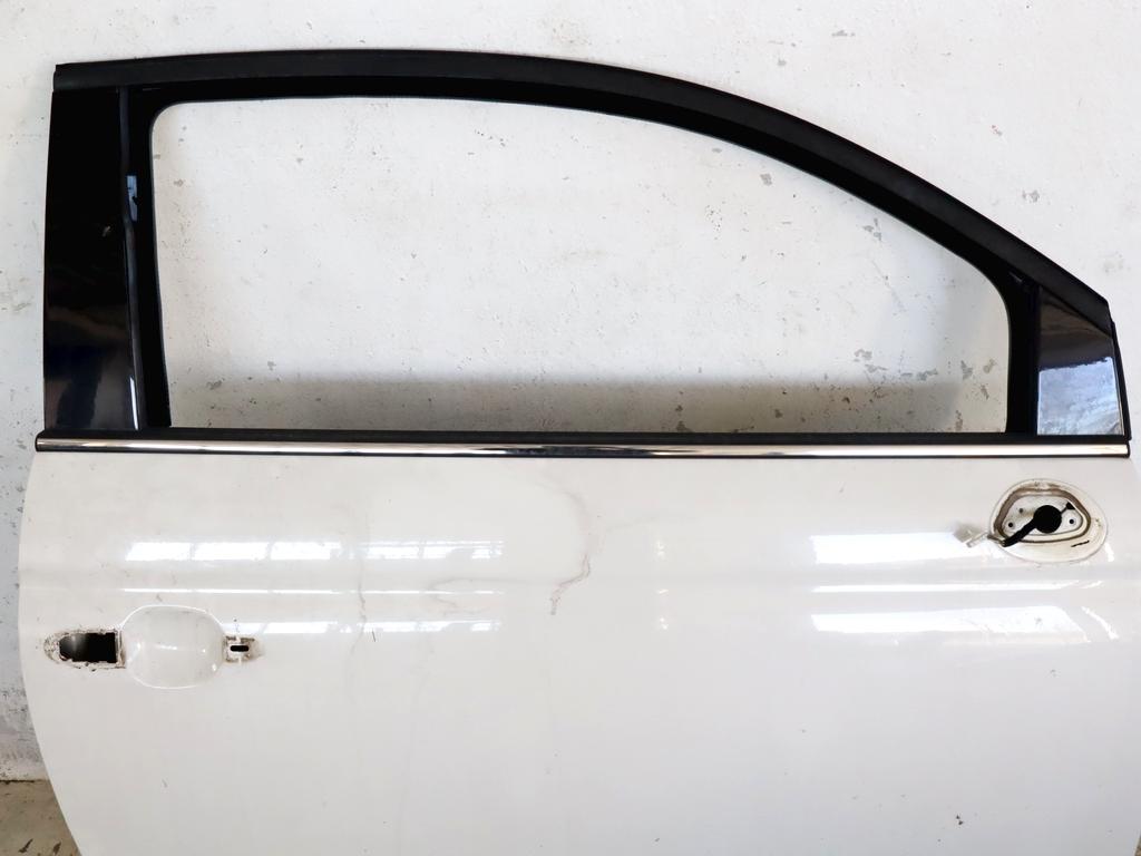 52136362 PORTA ANTERIORE DESTRA PASSEGGERO FIAT 500 1.3 D 55KW 5M 3P (2010) RICAMBIO USATO 