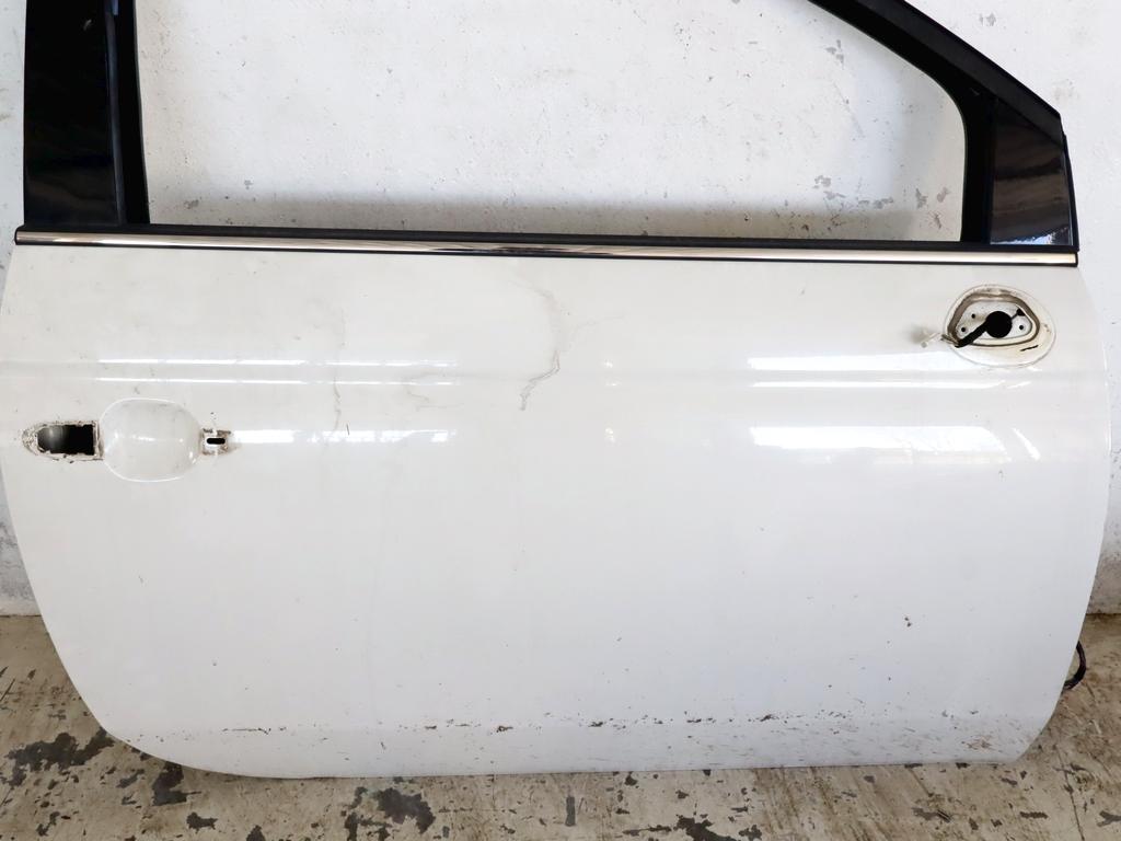 52136362 PORTA ANTERIORE DESTRA PASSEGGERO FIAT 500 1.3 D 55KW 5M 3P (2010) RICAMBIO USATO 