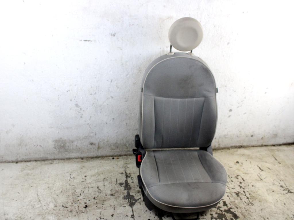 6000627664 SEDILE ANTERIORE SINISTRO GUIDATORE FIAT 500 1.3 D 55KW 5M 3P (2010) RICAMBIO USATO 