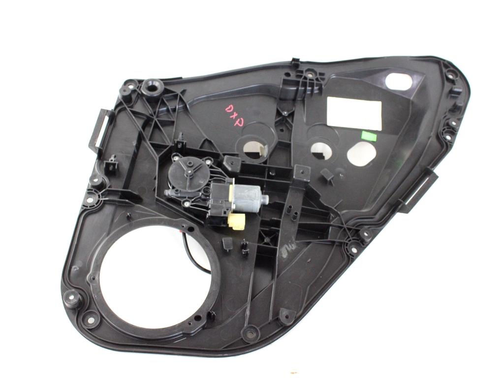 1579840 MOTORINO MECCANISMO ALZA-VETRO ALZA-CRISTALLO PORTA POSTERIORE DESTRA FORD FIESTA 1.2 D 44KW 5M 5P (2011) RICAMBIO USATO