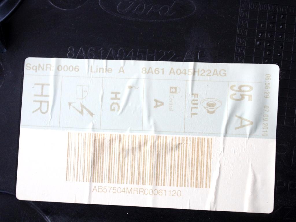 1579840 MOTORINO MECCANISMO ALZA-VETRO ALZA-CRISTALLO PORTA POSTERIORE DESTRA FORD FIESTA 1.2 D 44KW 5M 5P (2011) RICAMBIO USATO