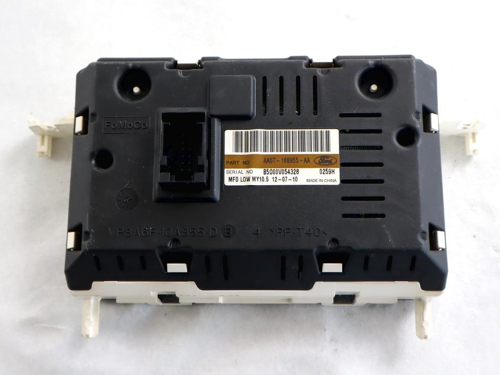 AA6T-18B955-AA DISPLAY OROLOGIO DIGITALE FORD FIESTA 1.2 B 44KW 5M 5P (2011) RICAMBIO USATO