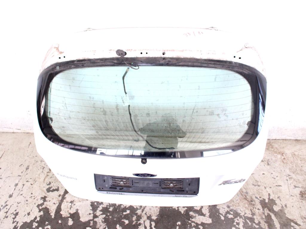 1763986 PORTELLONE COFANO POSTERIORE BAULE FORD FIESTA 1.2 B 44KW 5M 5P (2011) RICAMBIO USATO CON LUNOTTO TERMICO