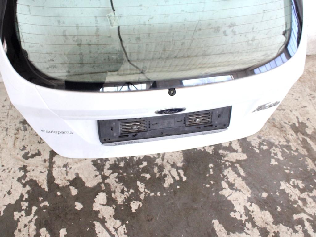 1763986 PORTELLONE COFANO POSTERIORE BAULE FORD FIESTA 1.2 B 44KW 5M 5P (2011) RICAMBIO USATO CON LUNOTTO TERMICO
