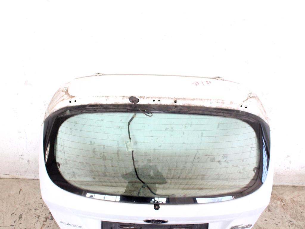 1763986 PORTELLONE COFANO POSTERIORE BAULE FORD FIESTA 1.2 B 44KW 5M 5P (2011) RICAMBIO USATO CON LUNOTTO TERMICO