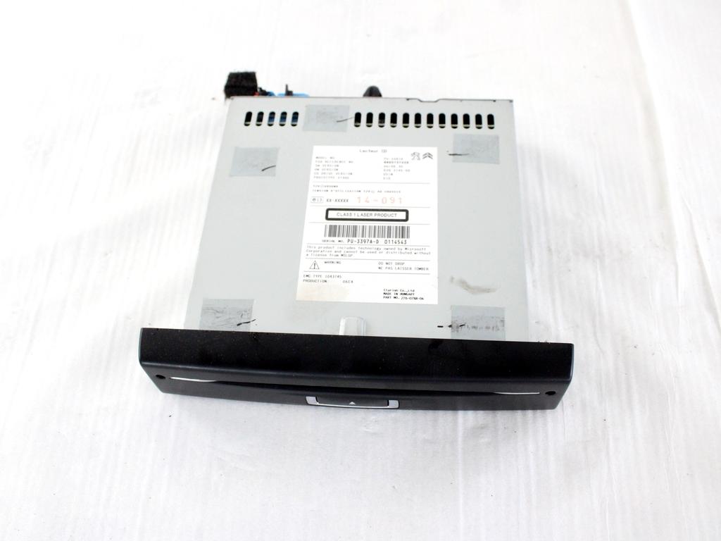 98057372ZD CENTRALINA AUTORADIO LETTORE CD CITROEN C4 PICASSO 1.6 D 85KW 6M 5P (2014) RICAMBIO USATO