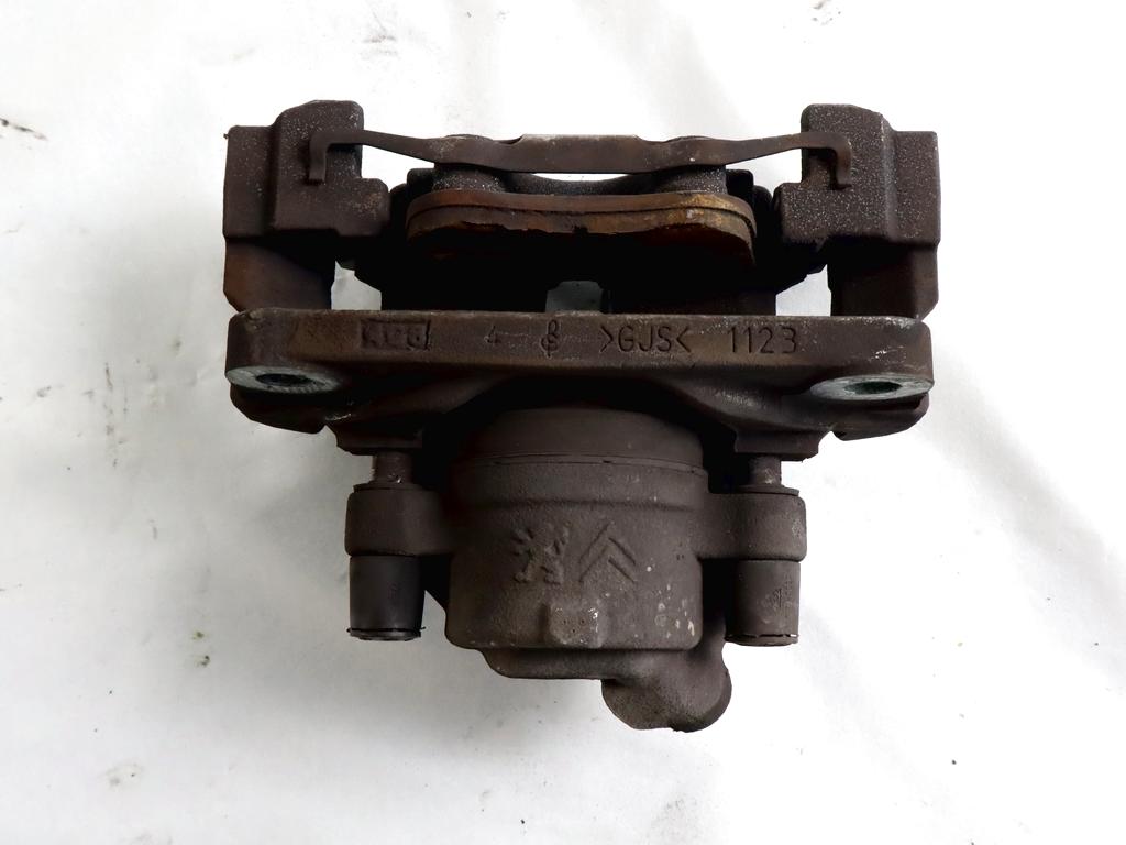 1609897280 PINZA FRENO ANTERIORE SINISTRA CITROEN C4 PICASSO 1.6 D 85KW 6M 5P (2014) RICAMBIO USATO