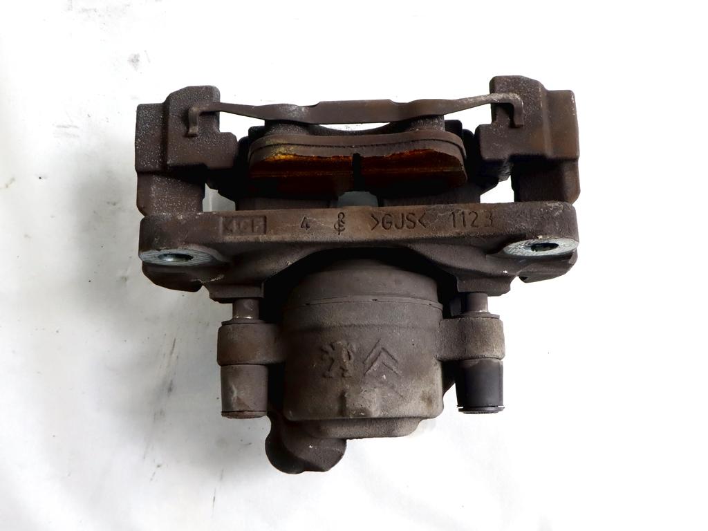 1609897380 PINZA FRENO ANTERIORE DESTRA CITROEN C4 PICASSO 1.6 D 85KW 6M 5P (2014) RICAMBIO USATO