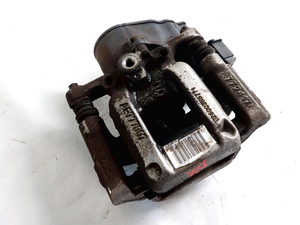 9800229080 PINZA FRENO POSTERIORE DESTRA CITROEN C4 PICASSO 1.6 D 85KW 6M 5P (2014) RICAMBIO USATO CON MOTORINO FRENO DI STAZIONAMENTO A MANO