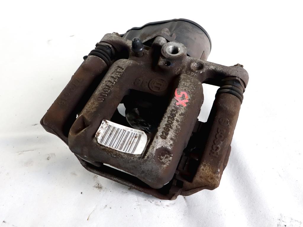 9800228980 PINZA FRENO POSTERIORE SINISTRA CITROEN C4 PICASSO 1.6 D 85KW 6M 5P (2014) RICAMBIO USATO CON MOTORINO FRENO DI STAZIONAMENTO A MANO