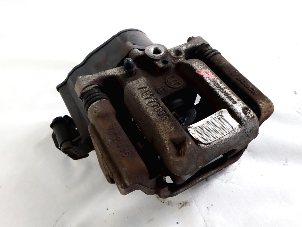 9800228980 PINZA FRENO POSTERIORE SINISTRA CITROEN C4 PICASSO 1.6 D 85KW 6M 5P (2014) RICAMBIO USATO CON MOTORINO FRENO DI STAZIONAMENTO A MANO