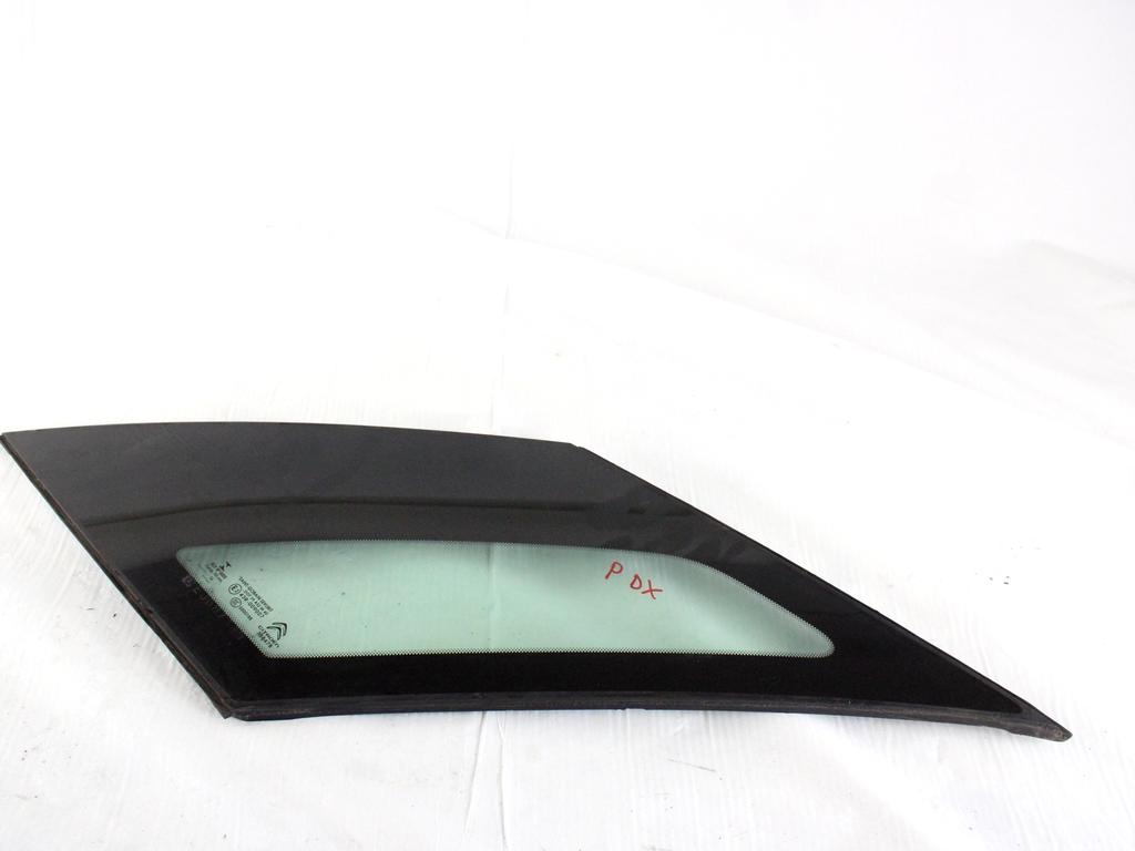 9675848080 VETRO FISSO PARAFANGO POSTERIORE DESTRO CITROEN C4 PICASSO 1.6 D 85KW 6M 5P (2014) RICAMBIO USATO