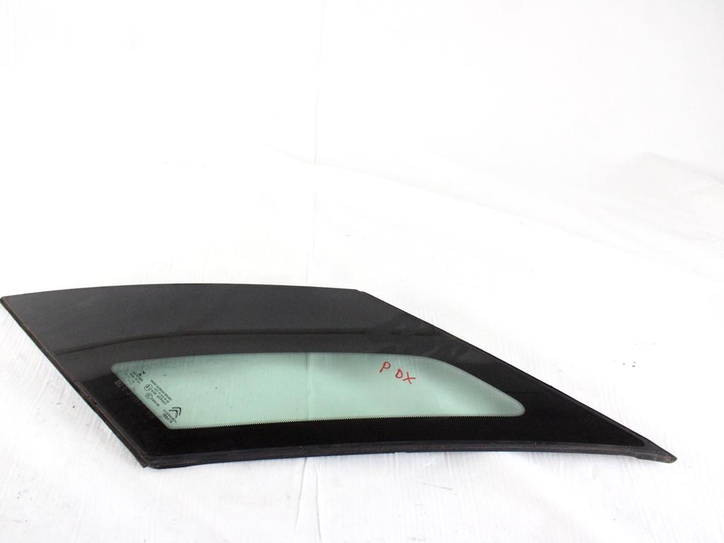 9675848080 VETRO FISSO PARAFANGO POSTERIORE DESTRO CITROEN C4 PICASSO 1.6 D 85KW 6M 5P (2014) RICAMBIO USATO