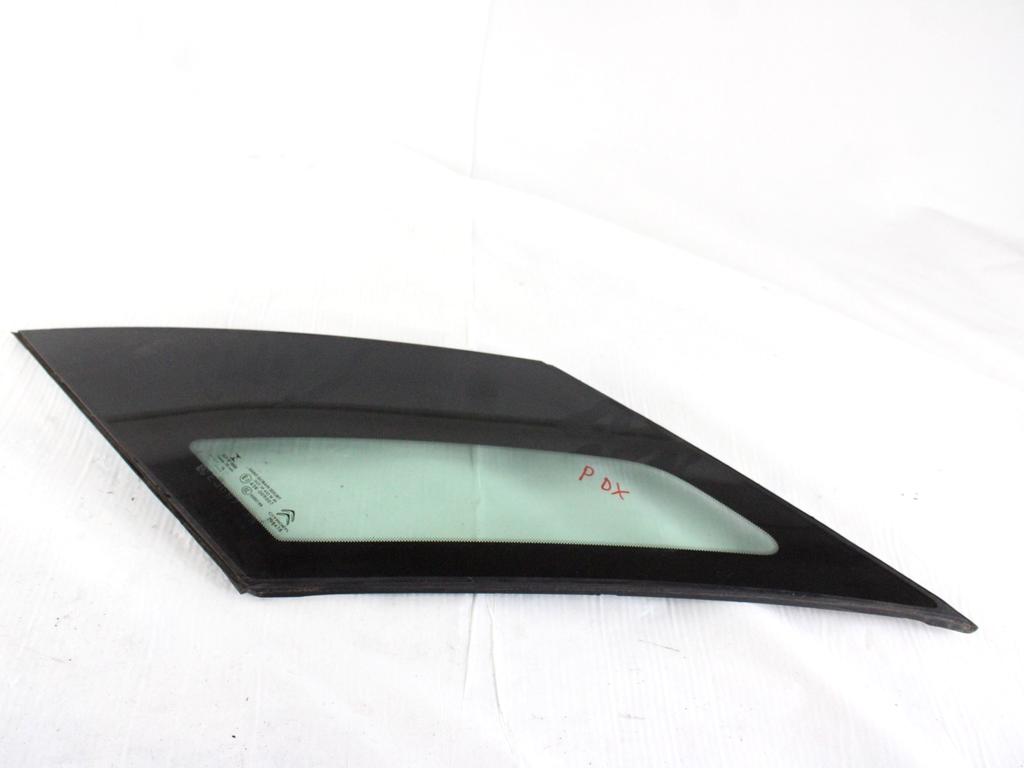 9675848080 VETRO FISSO PARAFANGO POSTERIORE DESTRO CITROEN C4 PICASSO 1.6 D 85KW 6M 5P (2014) RICAMBIO USATO