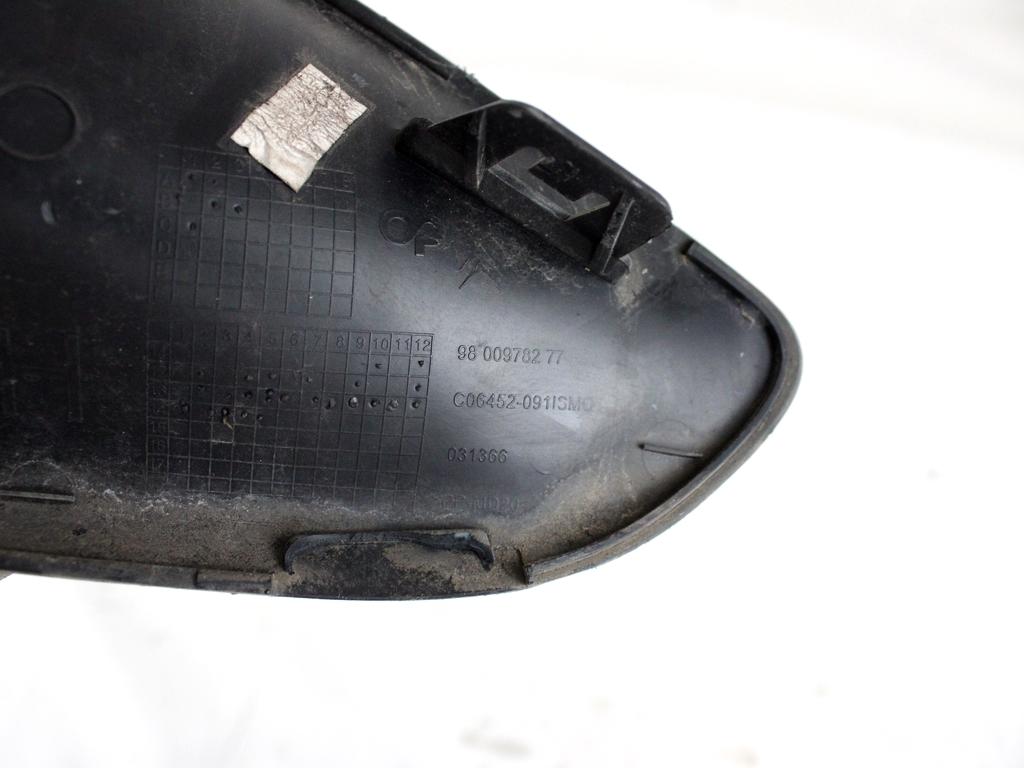 9800978277 MASCHERINA RIVESTIMENTO FENDINEBBIA PARAURTI ANTERIORE LATO SINISTRO CITROEN C4 PICASSO 1.6 D 85KW 6M 5P (2014) RICAMBIO USATO