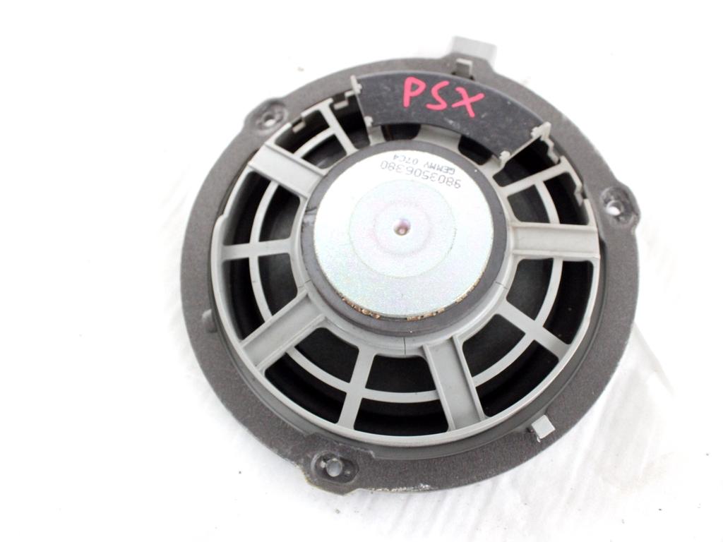9803506380 CASSA ALTOPARLANTE PORTA CITROEN C4 PICASSO 1.6 D 85KW 6M 5P (2014) RICAMBIO USATO