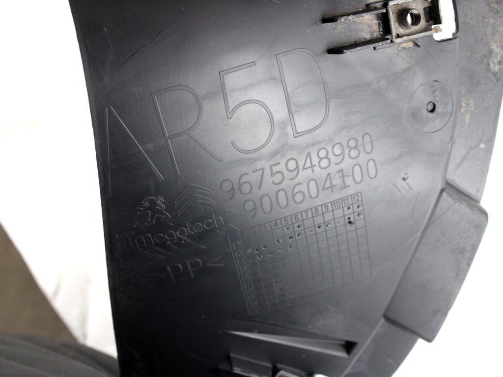 9675948980 PARASALE PARASASSI POSTERIORE DESTRO CITROEN C4 PICASSO 1.6 D 85KW 6M 5P (2014) RICAMBIO USATO