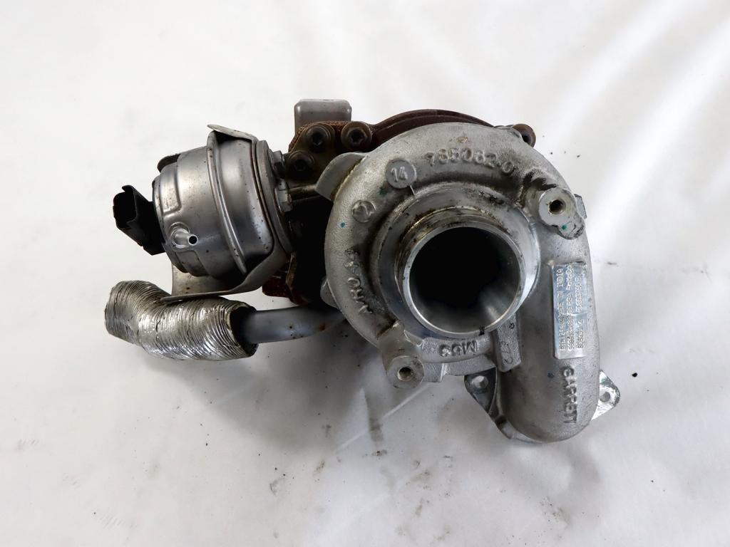 9686120680 TURBINA TURBOCOMPRESSORE CITROEN C4 PICASSO 1.6 D 85KW 6M 5P (2014) RICAMBIO USATO