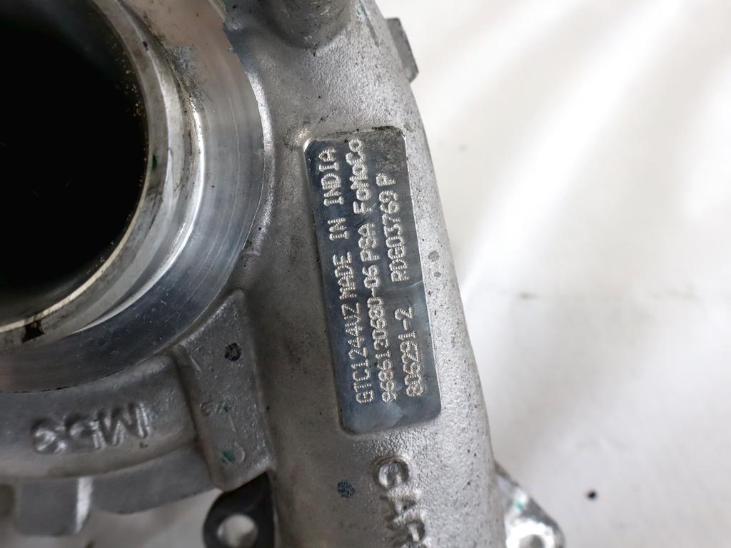 9686120680 TURBINA TURBOCOMPRESSORE CITROEN C4 PICASSO 1.6 D 85KW 6M 5P (2014) RICAMBIO USATO