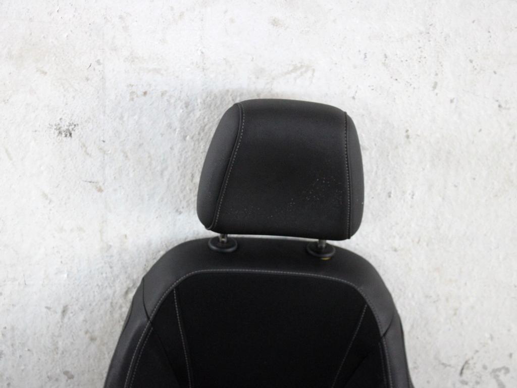 13522449 SEDILE ANTERIORE SINISTRO GUIDATORE IN PELLE E TESSUTO OPEL ASTRA K 1.6 D 100KW 6M 5P (2017) RICAMBIO USATO