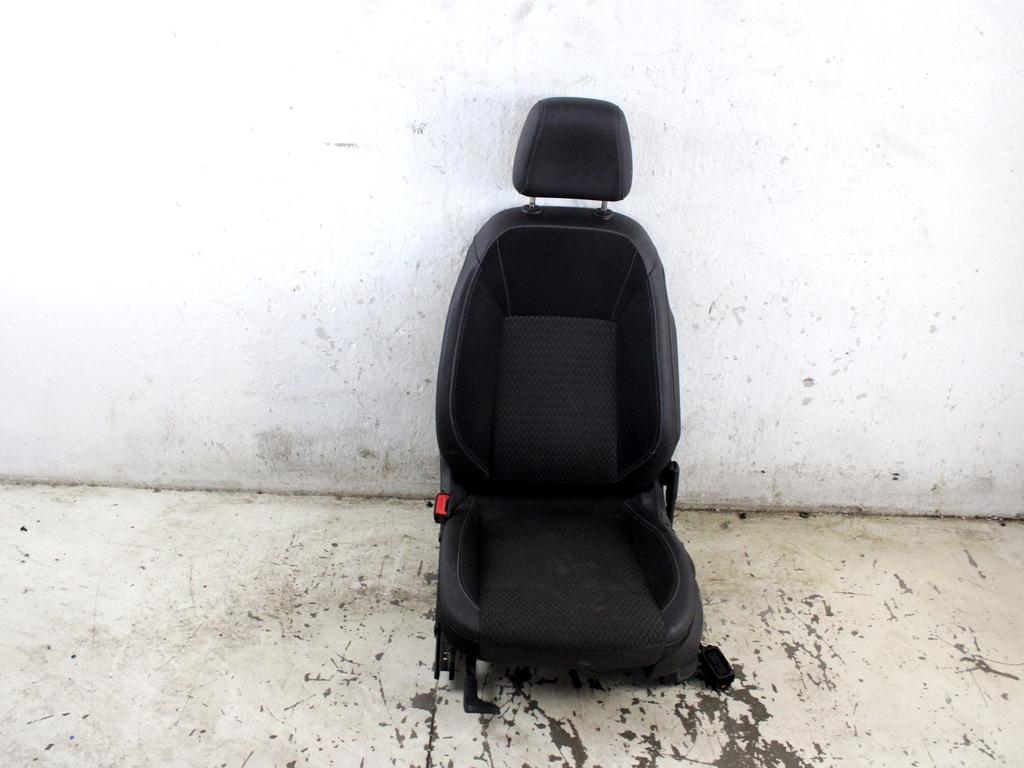 13522449 SEDILE ANTERIORE SINISTRO GUIDATORE IN PELLE E TESSUTO OPEL ASTRA K 1.6 D 100KW 6M 5P (2017) RICAMBIO USATO