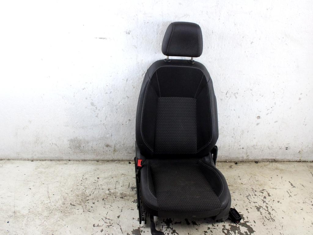 13522449 SEDILE ANTERIORE SINISTRO GUIDATORE IN PELLE E TESSUTO OPEL ASTRA K 1.6 D 100KW 6M 5P (2017) RICAMBIO USATO