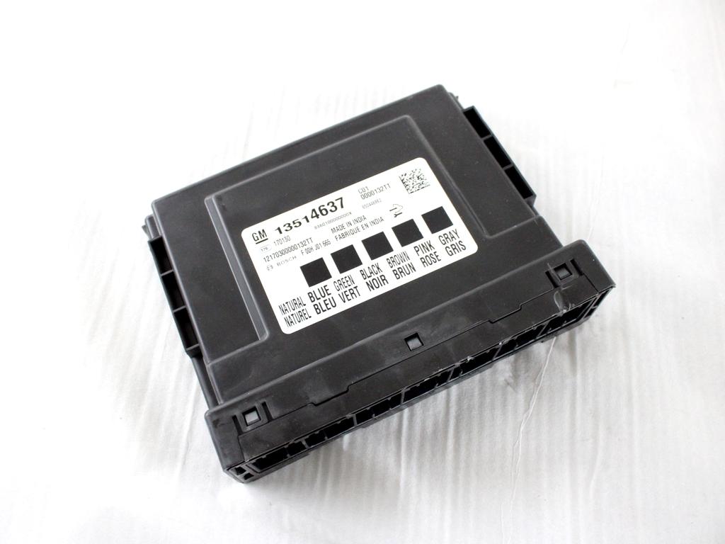 13514637 CENTRALINA BODY COMPUTER OPEL ASTRA K 1.6 D 100KW 6M 5P (2017) RICAMBIO USATO