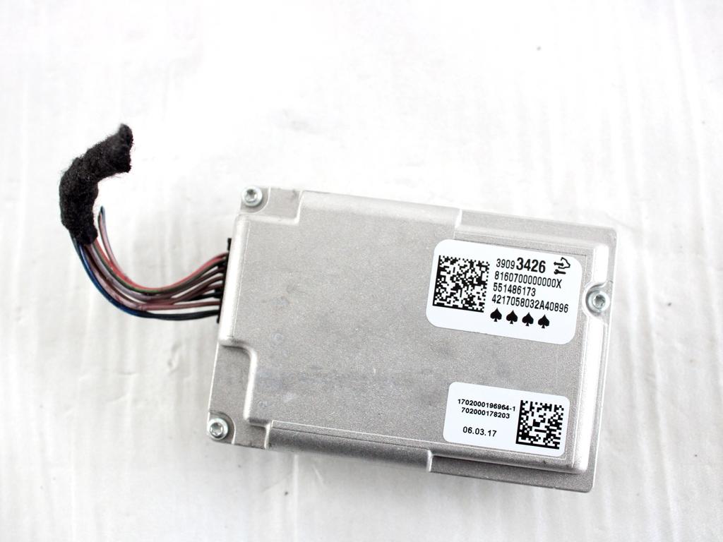 39093426 TELECAMERA FOTOCAMERA ANTERIORE OPEL ASTRA K 1.6 D 100KW 6M 5P (2017) RICAMBIO USATO
