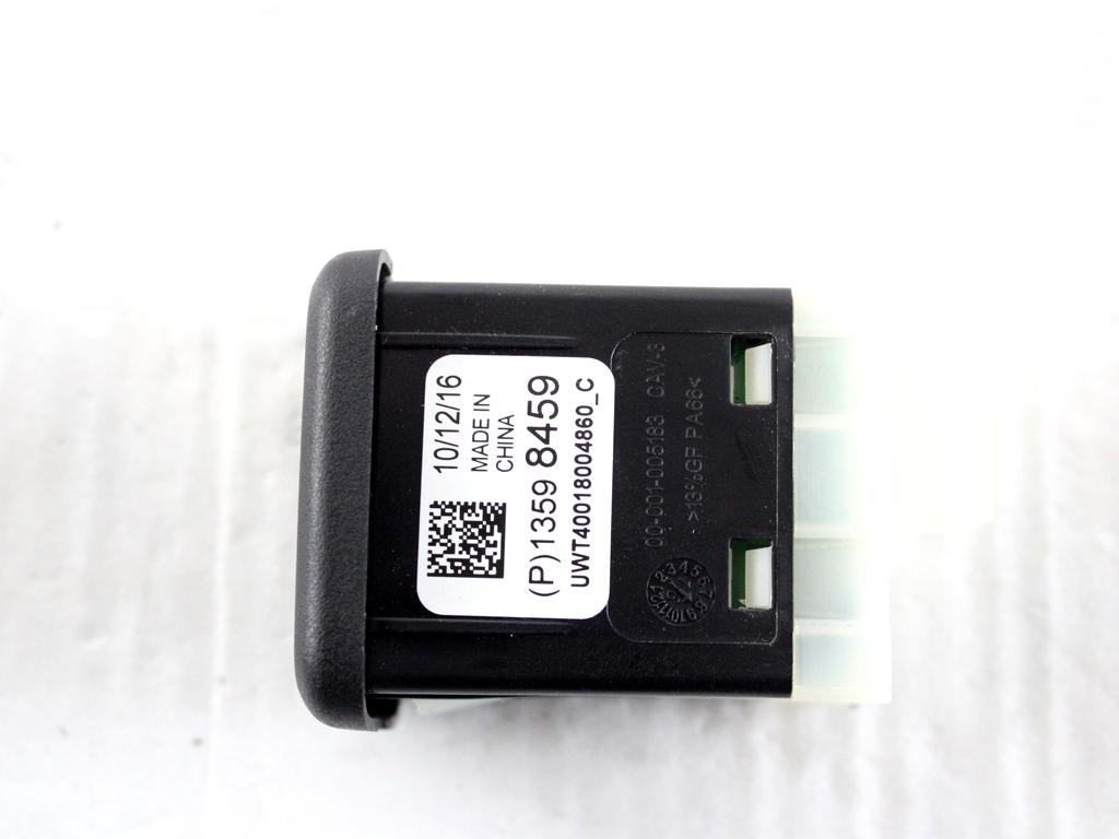 13598459 PORTA INGRESSO USB RICARICA OPEL ASTRA K 1.6 D 100KW 6M 5P (2017) RICAMBIO USATO