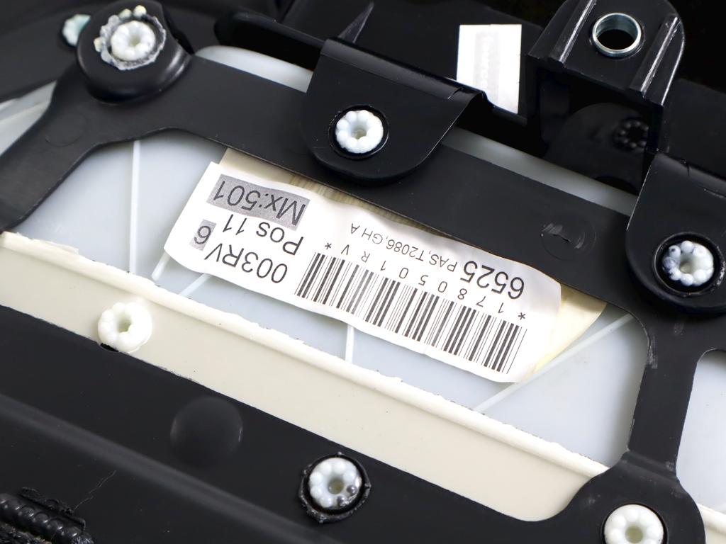 30755293 PANNELLO INTERNO PORTA ANTERIORE DESTRA CON RIVESTIMENTO IN PELLE E TESSUTO VOLVO V50 SW 2.0 D 100KW 6M 5P (2009) RICAMBIO USATO 