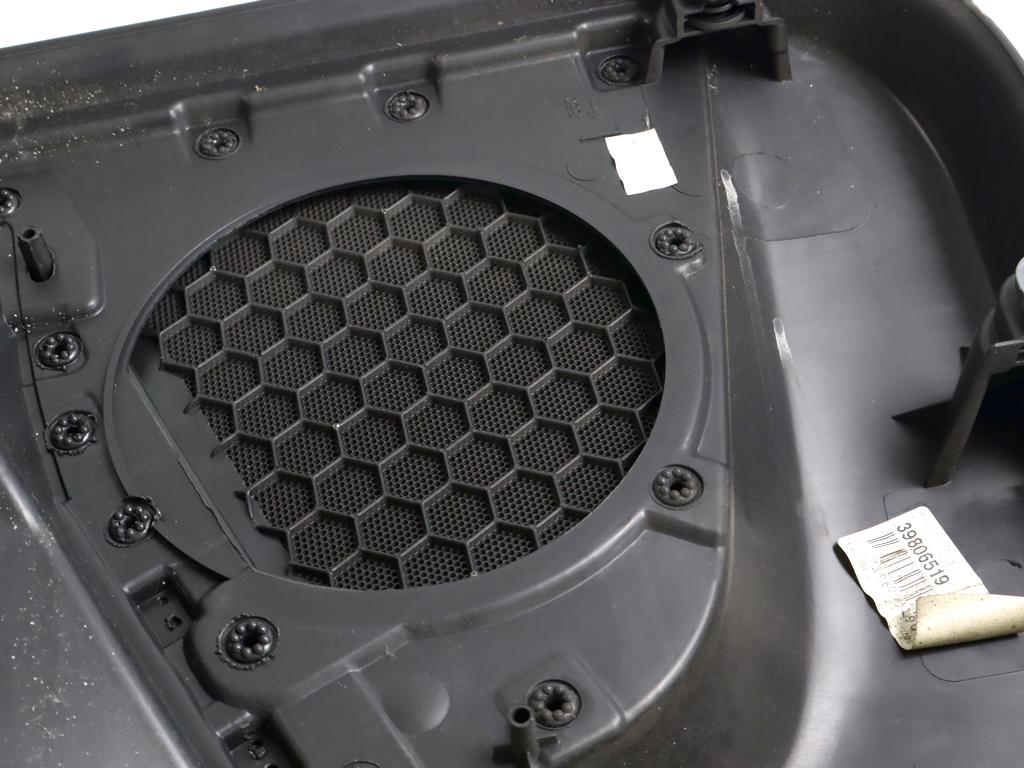 30755292 PANNELLO INTERNO PORTA ANTERIORE SINISTRA CON RIVESTIMENTO IN PELLE E TESSUTO VOLVO V50 SW 2.0 D 100KW 6M 5P (2009) RICAMBIO USATO 