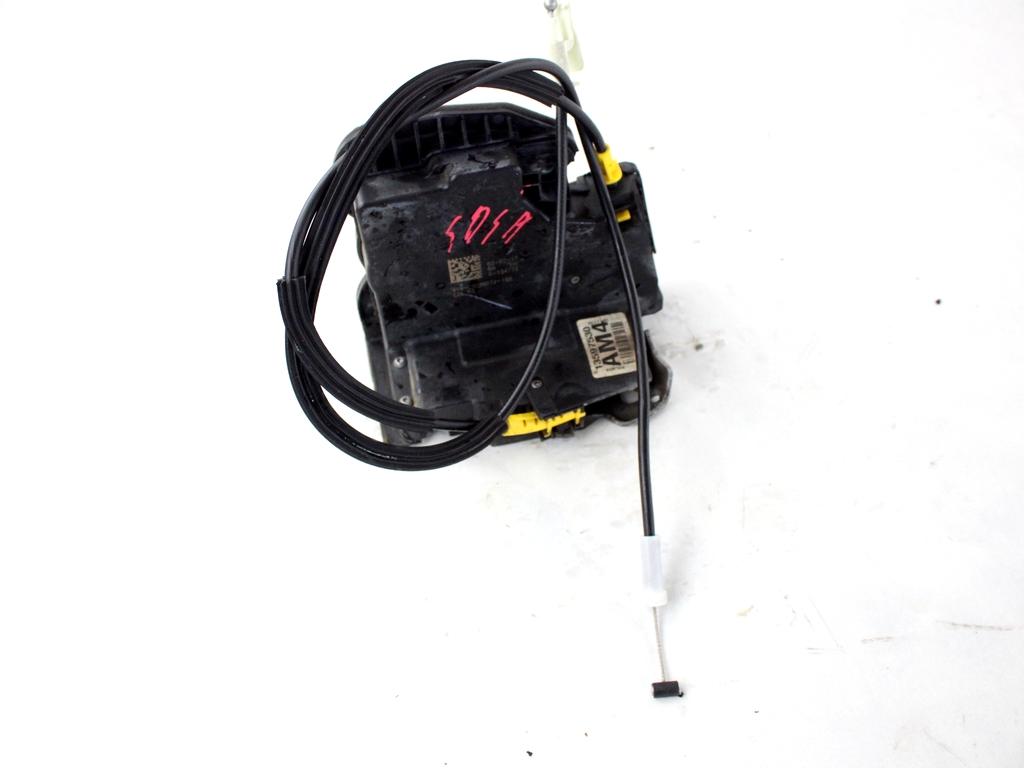 13597530 CHIUSURA SERRATURA PORTA ANTERIORE DESTRA OPEL ASTRA K 1.6 D 100KW 6M 5P (2017) RICAMBIO USATO