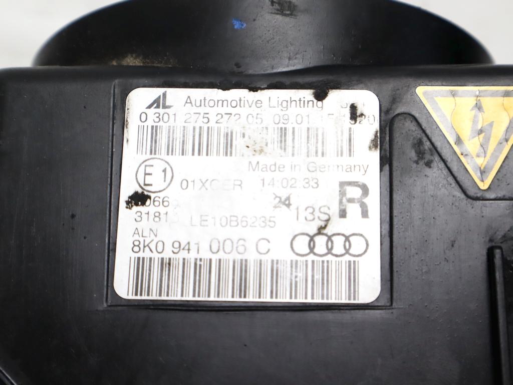 8K0941006C FARO FANALE ANTERIORE DESTRO XENON LED AUDI A4 AVANT 2.0 140KW (2015) RICAMBIO USATO