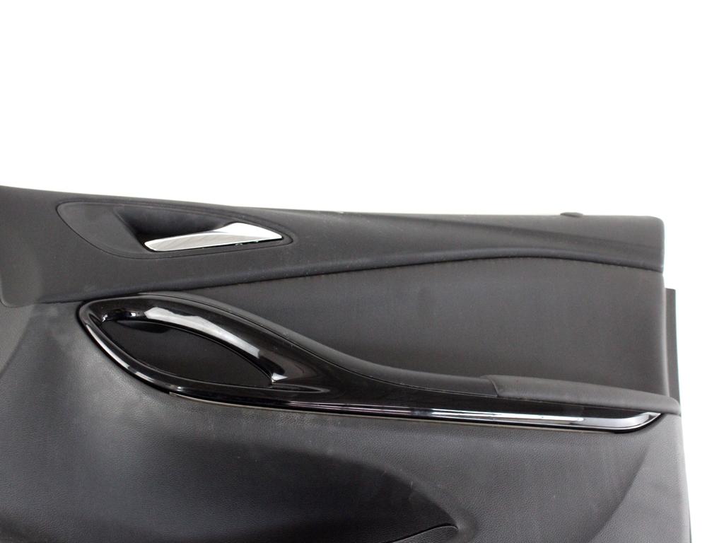 39145598 PANNELLO INTERNO PORTA ANTERIORE DESTRA CON RIVESTIMENTO IN PELLE OPEL ASTRA K 1.6 D 100KW 6M 5P (2017) RICAMBIO USATO