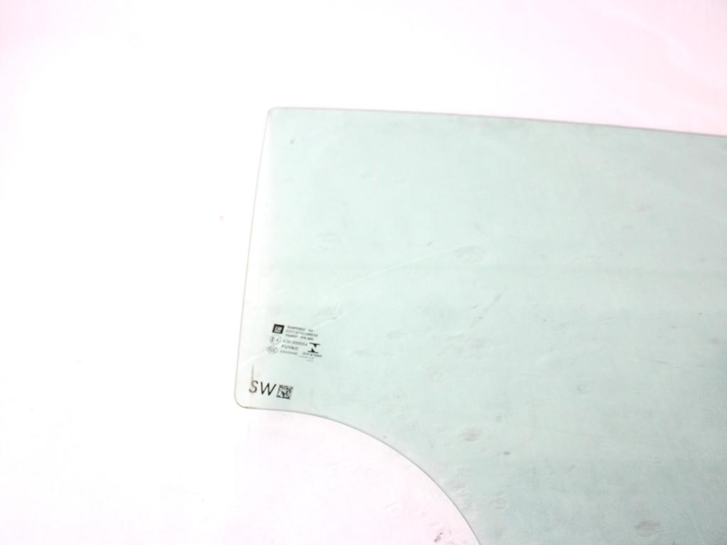 13412508 VETRO SCENDENTE PORTA POSTERIORE DESTRA OPEL ASTRA K 1.6 D 100KW 6M 5P (2017) RICAMBIO USATO