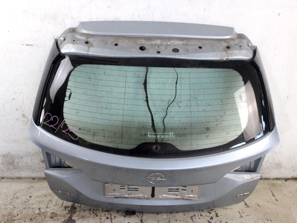 39128946 PORTELLONE COFANO POSTERIORE BAULE OPEL ASTRA K 1.6 D 100KW 6M 5P (2017) RICAMBIO USATO CON LUNOTTO TERMICO