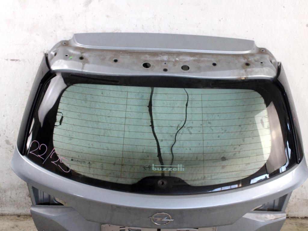 39128946 PORTELLONE COFANO POSTERIORE BAULE OPEL ASTRA K 1.6 D 100KW 6M 5P (2017) RICAMBIO USATO CON LUNOTTO TERMICO