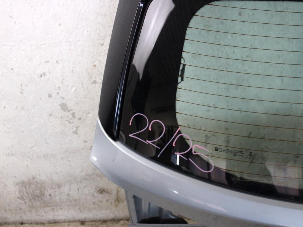 39128946 PORTELLONE COFANO POSTERIORE BAULE OPEL ASTRA K 1.6 D 100KW 6M 5P (2017) RICAMBIO USATO CON LUNOTTO TERMICO