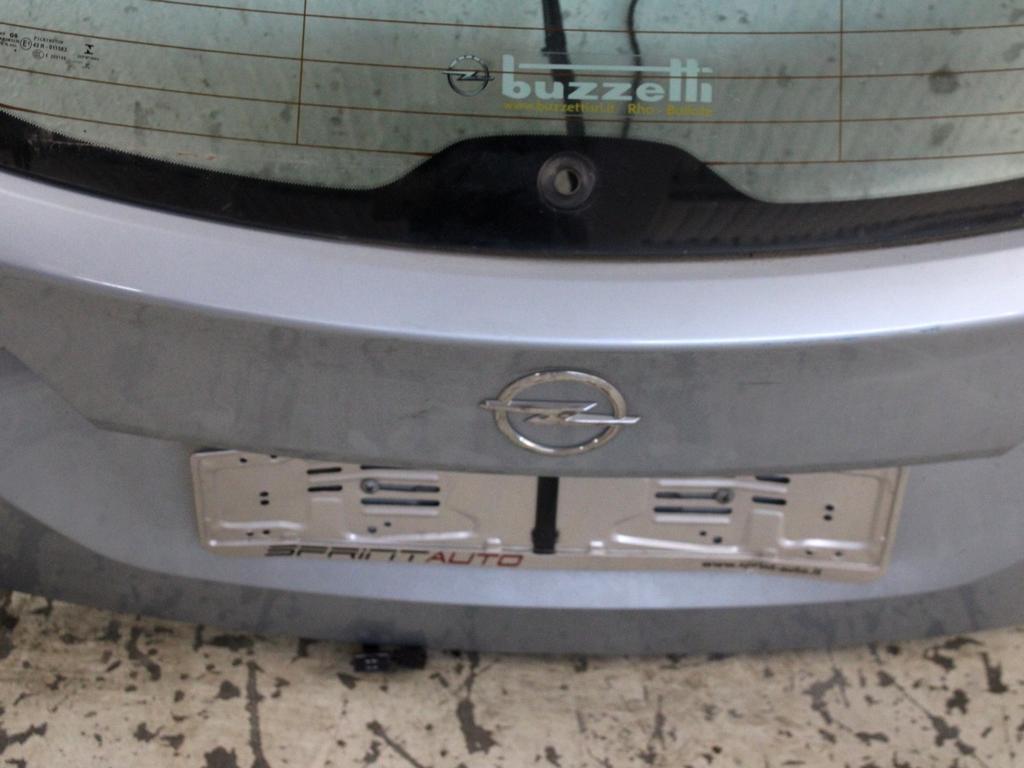 39128946 PORTELLONE COFANO POSTERIORE BAULE OPEL ASTRA K 1.6 D 100KW 6M 5P (2017) RICAMBIO USATO CON LUNOTTO TERMICO