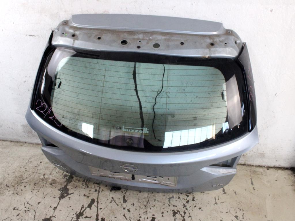 39128946 PORTELLONE COFANO POSTERIORE BAULE OPEL ASTRA K 1.6 D 100KW 6M 5P (2017) RICAMBIO USATO CON LUNOTTO TERMICO