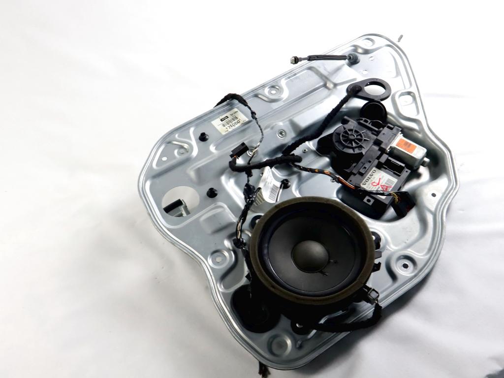 30663573 MOTORINO MECCANISMO ALZA-VETRO ALZA-CRISTALLO PORTA POSTERIORE DESTRA VOLVO V50 SW 2.0 D 100KW 6M 5P (2009) RICAMBIO USATO 31253485