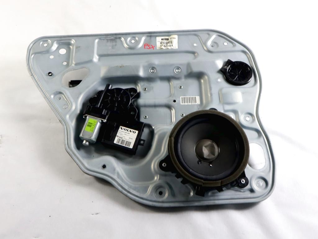 30663572 MOTORINO MECCANISMO ALZA-VETRO ALZA-CRISTALLO PORTA POSTERIORE SINISTRA VOLVO V50 SW 2.0 D 100KW 6M 5P (2009) RICAMBIO USATO 31253484