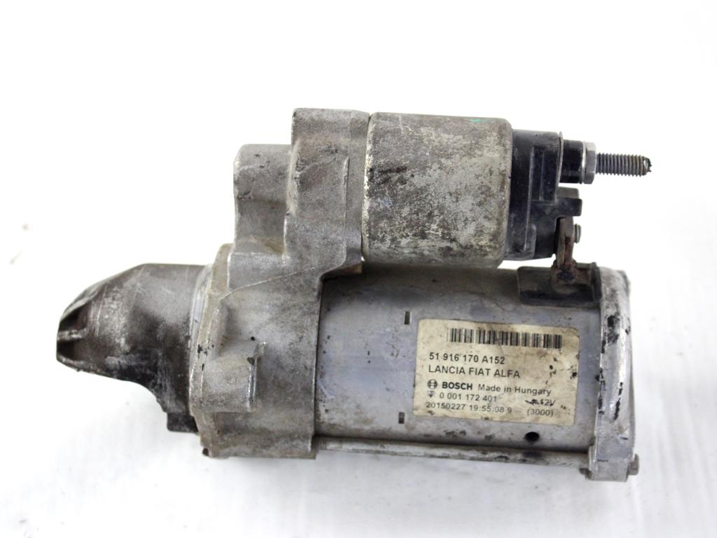 51916170 MOTORINO AVVIAMENTO FIAT 500L 1.3 D 62KW 5M 5P (2015) RICAMBIO USATO