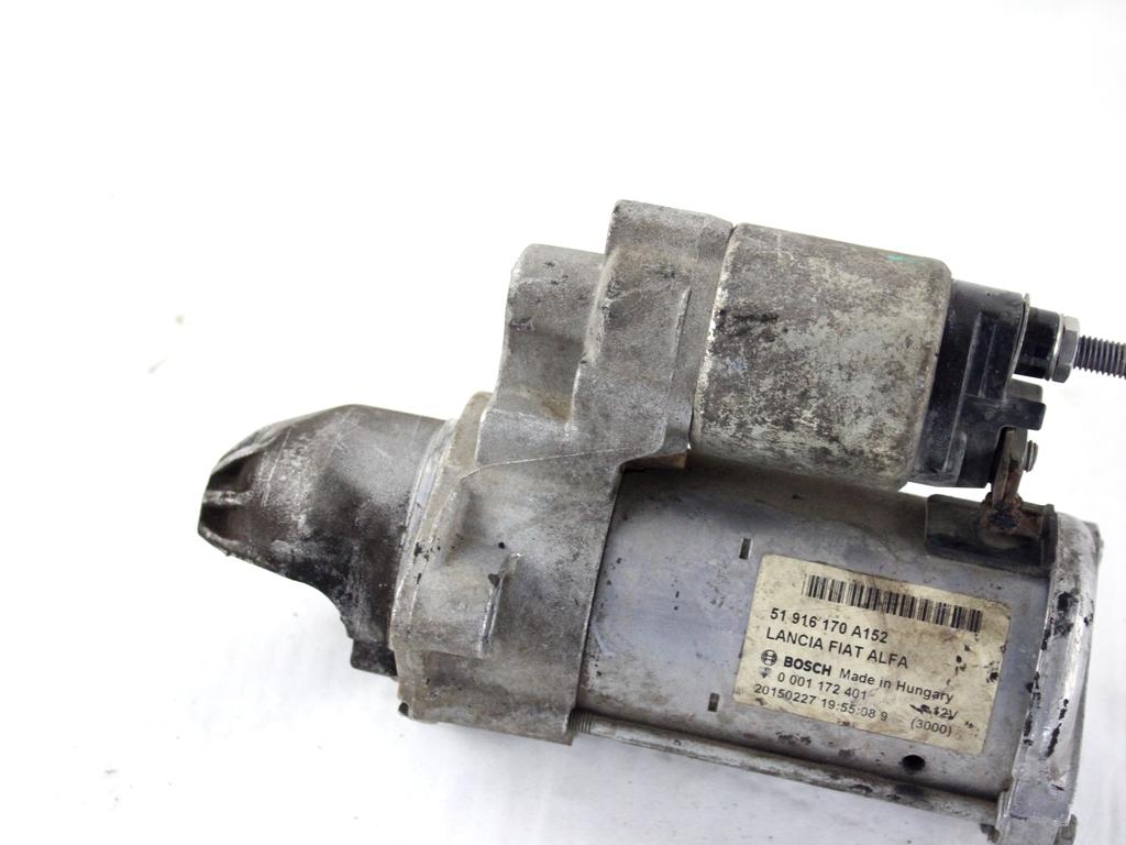 51916170 MOTORINO AVVIAMENTO FIAT 500L 1.3 D 62KW 5M 5P (2015) RICAMBIO USATO
