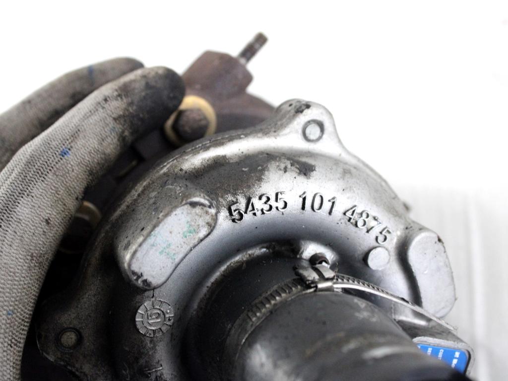 55233062 TURBINA TURBOCOMPRESSORE FIAT 500L 1.3 D 62KW 5M 5P (2015) RICAMBIO USATO