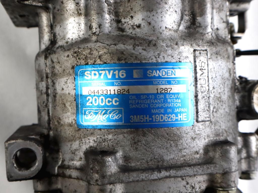 3M5H-19D629-HE COMPRESSORE CLIMATIZZATORE CLIMA A/C VOLVO V50 SW 2.0 D 100KW 6M 5P (2009) RICAMBIO USATO