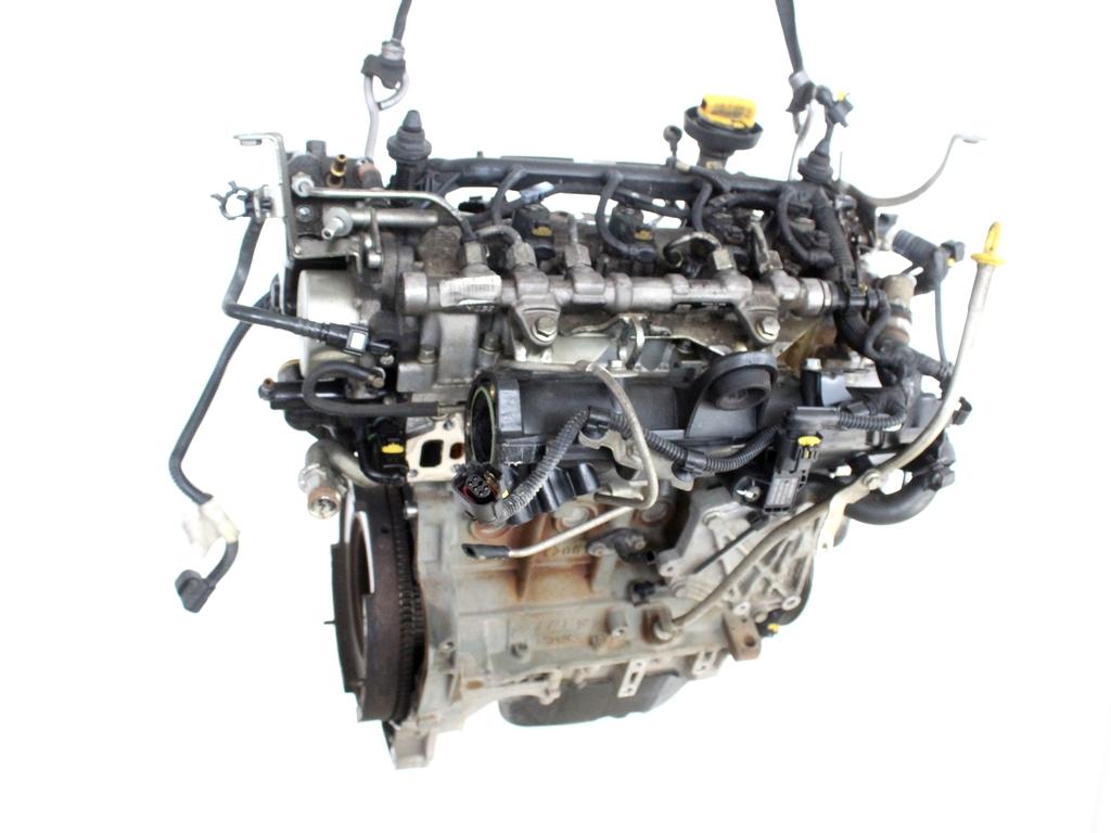 199B4000 MOTORE FIAT 500L 1.3 D 62KW 5M 5P (2015) RICAMBIO USATO CON POMPA INIEZIONE E SERIE INIETTORI 55212839 71749340