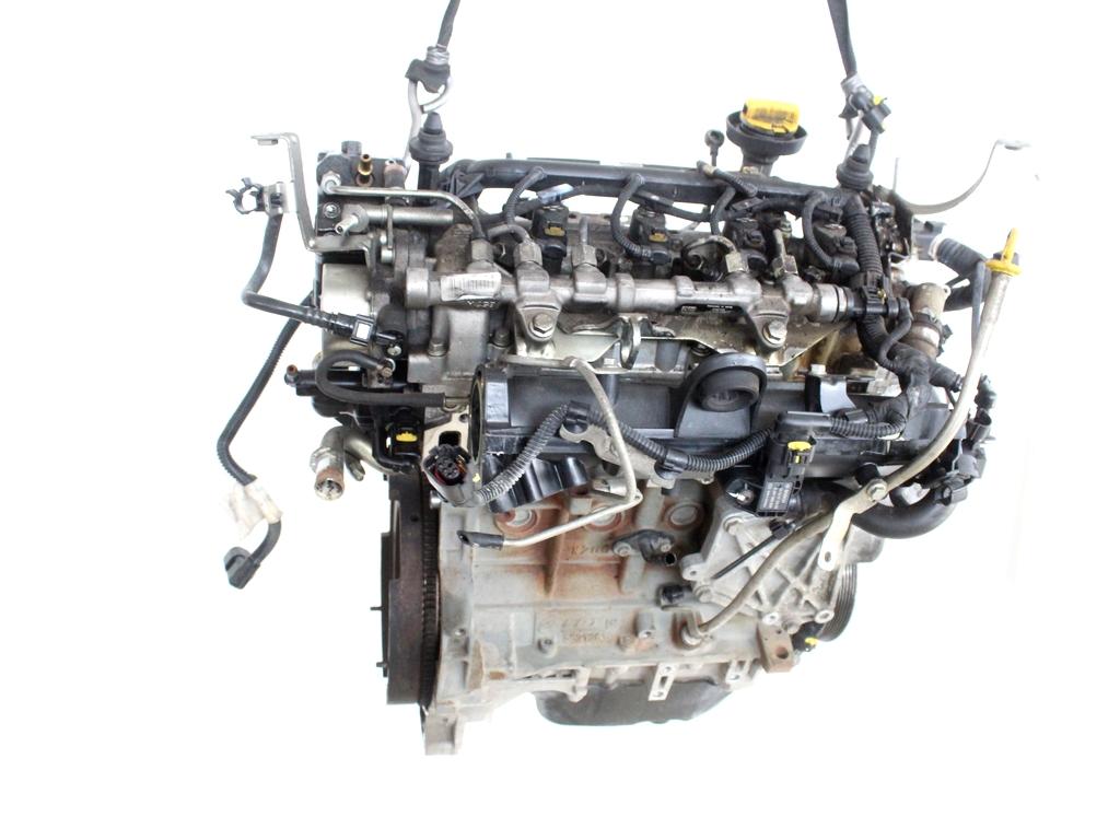 199B4000 MOTORE FIAT 500L 1.3 D 62KW 5M 5P (2015) RICAMBIO USATO CON POMPA INIEZIONE E SERIE INIETTORI 55212839 71749340
