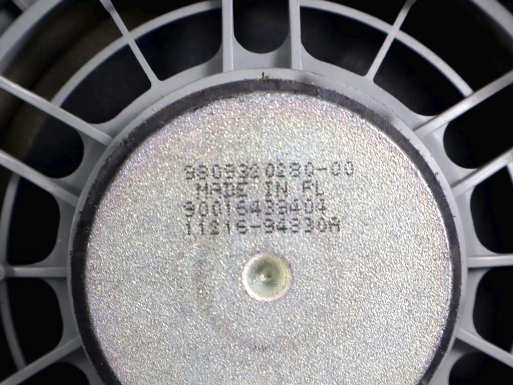 9809320280 CASSA ALTOPARLANTE PORTA POSTERIORE PEUGEOT 208 1.6 D 55KW 5M 5P (2017) RICAMBIO USATO