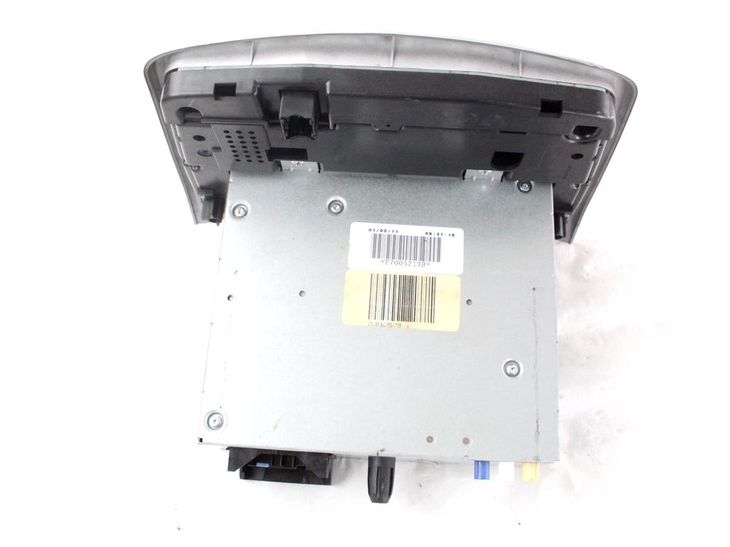 735521522 SISTEMA DI NAVIGAZIONE SATELLITARE CON DISPLAY LANCIA DELTA 1.6 D 88KW 6M 5P (2011) RICAMBIO USATO ( NON FORNIAMO CODICE AUTORADIO , SOLO NUMERO DI TELAIO VEICOLO )